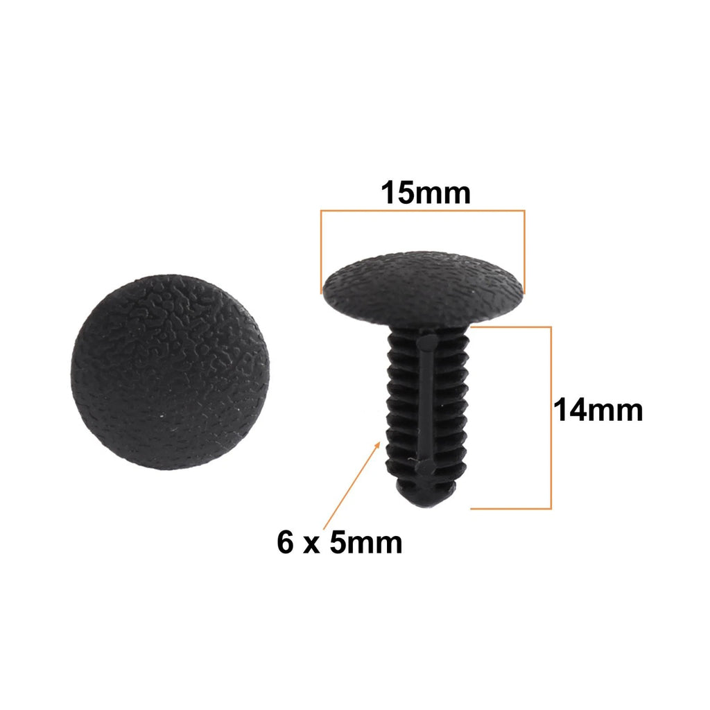 12pc Plastic Fir Tree Retainer Clips 19mm Replacement for Ford (2000–2020)