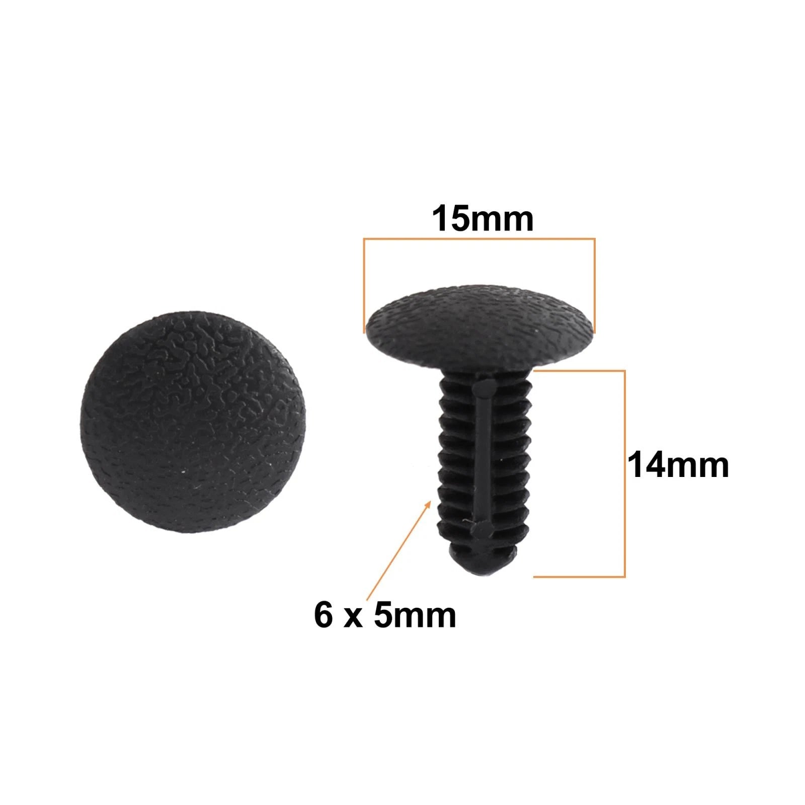12pc Plastic Fir Tree Retainer Clips 19mm Replacement for Ford (2000–2020)