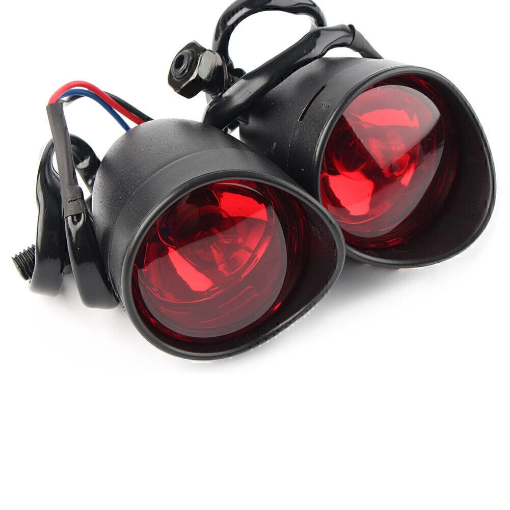 2X 12V 2.5" Round LED Turn Signal Light for Universal Motorcycle