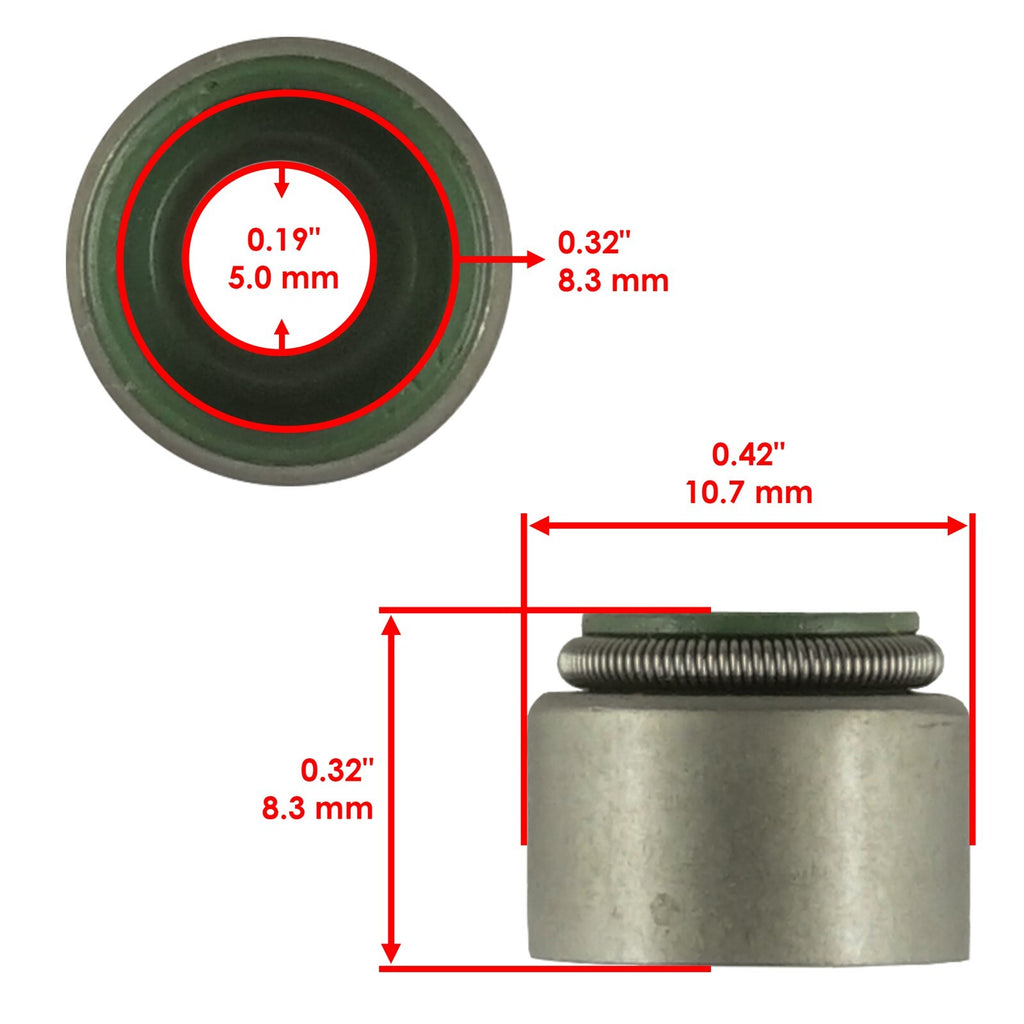 Valve Stem Seal Replacement for Honda Rancher 420 TRX420 (2009–2022)