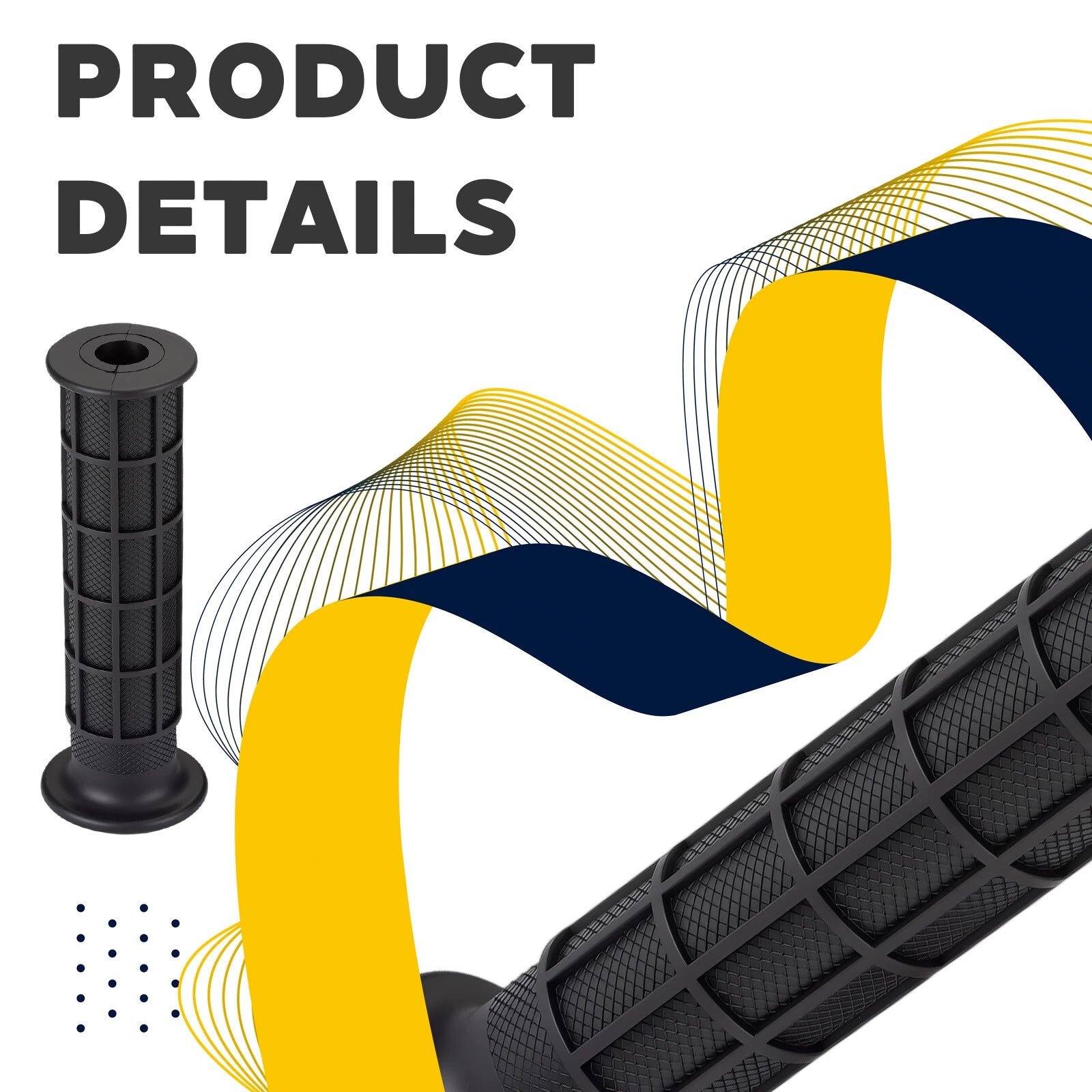 Handle Grips for Honda ATC185S ATC200 ATC250R ATC250SX ATC350X ATC125M (1980–1987)