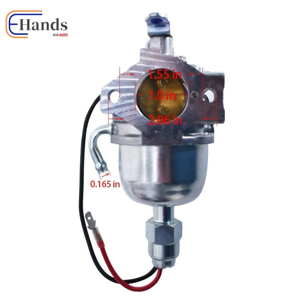 Carburetor with Gaskets for Generac Generator GN220 (C-7107, 0D8332)