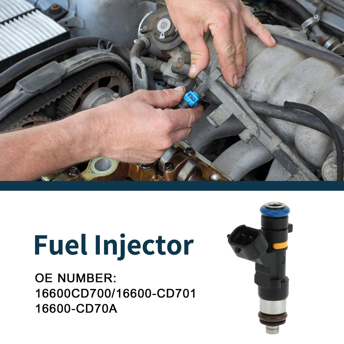 Fuel Injector 16600CD700/16600-CD701 for Nissan Murano (2004–2007)