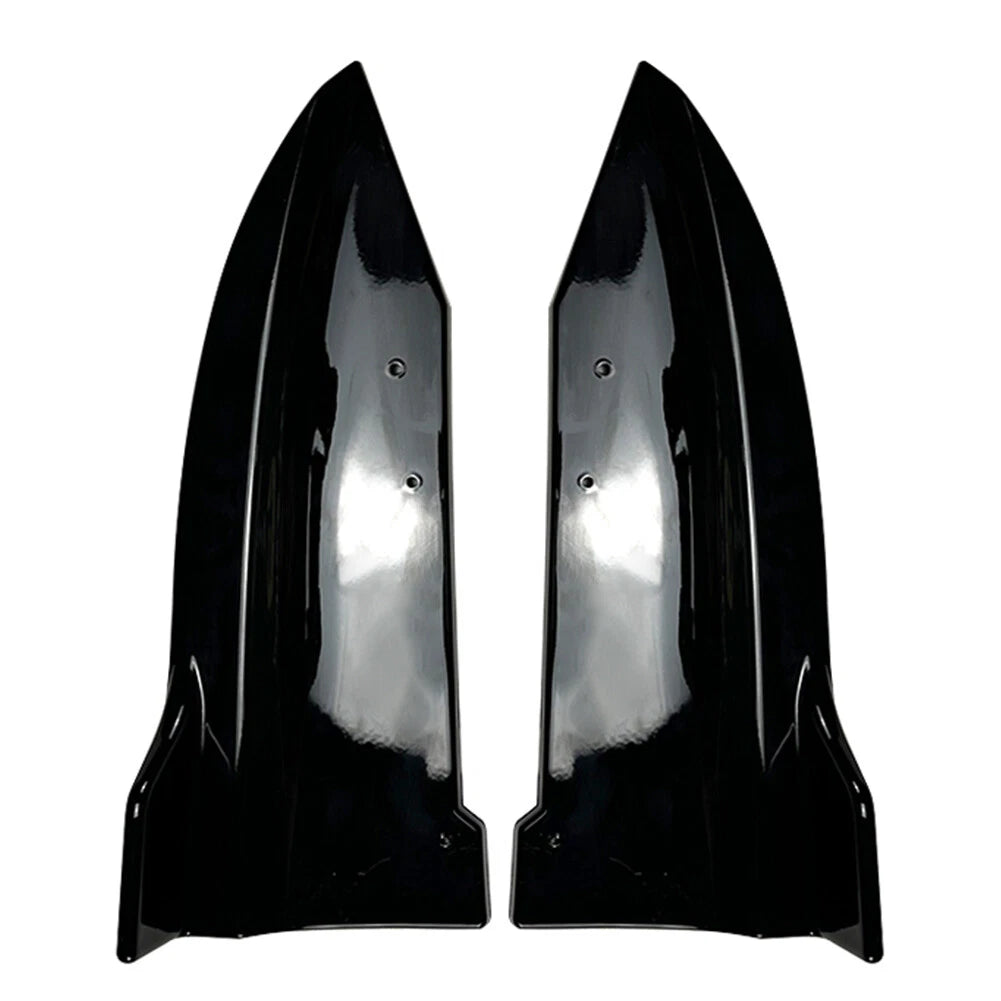 Rear Bumper Lip Wrap Angle Spoiler for BMW X6 G06 (2020–2022) Black