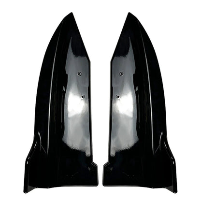 Rear Bumper Lip Wrap Angle Spoiler for BMW X6 G06 (2020–2022) Black