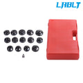 15PCS Oil Filter Cap Wrench Socket Tool Set for