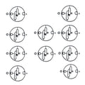 10X Carburetor Float Bowl Gasket Kit for B & Stratton (698781, 796184, 799727)