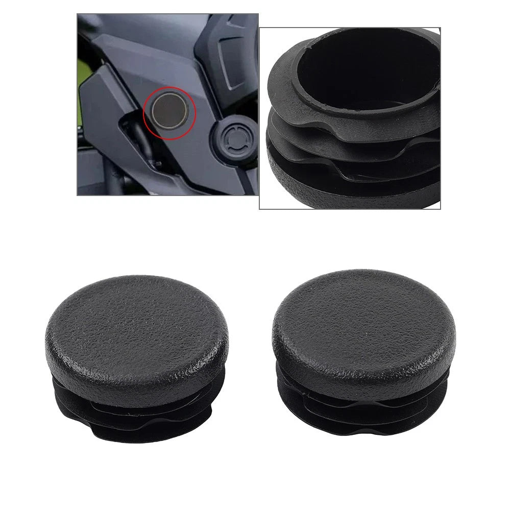 2X Frame Hole Cover Caps Plug for Honda XL750 Transalp (2023–2023)
