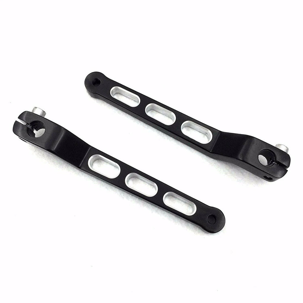 Black Aluminum Heel/Toe Shift Levers for Harley Electra Glide (1988–Present)