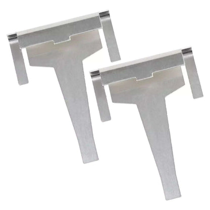 2X Galvanized Refrigerator Drain Clip Evaporator Replacement