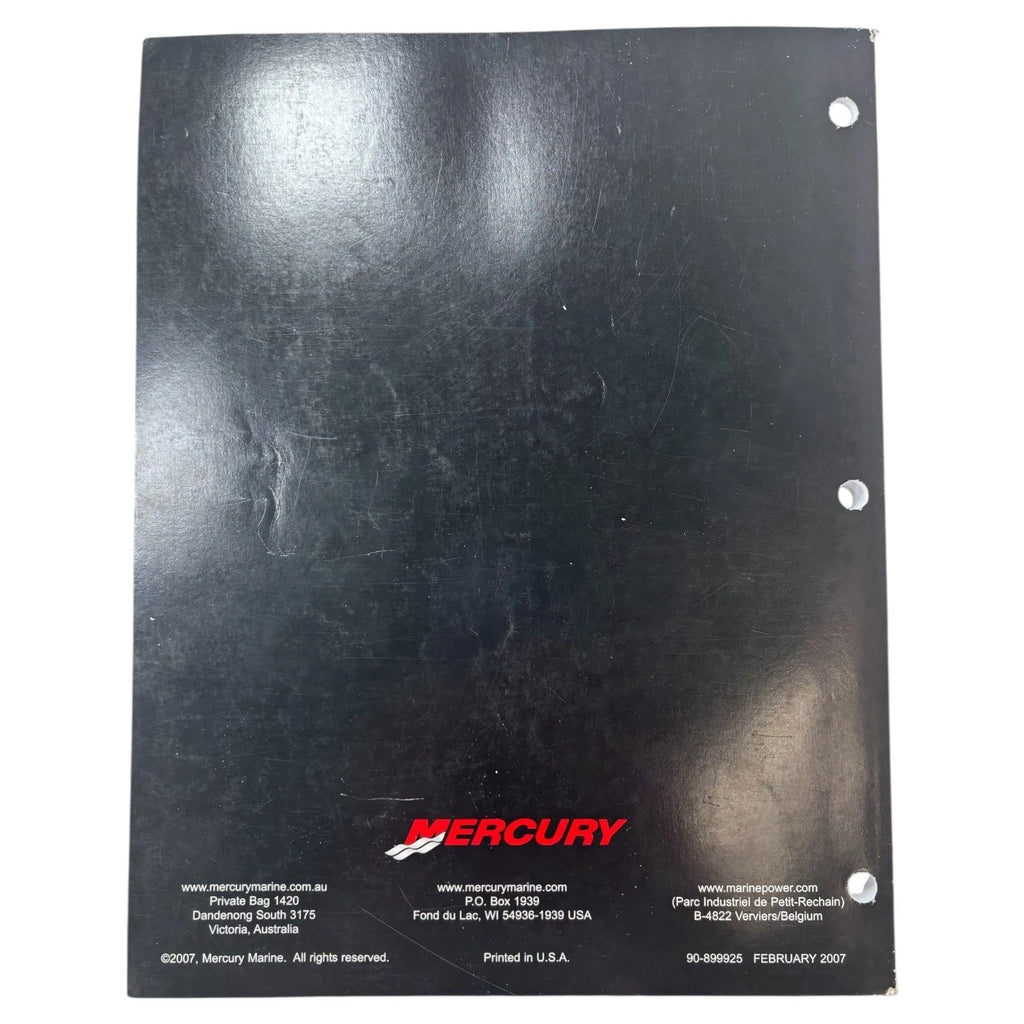 Service Manual for Mercury 90-899925 2.5/3.5 FourStroke (2007)