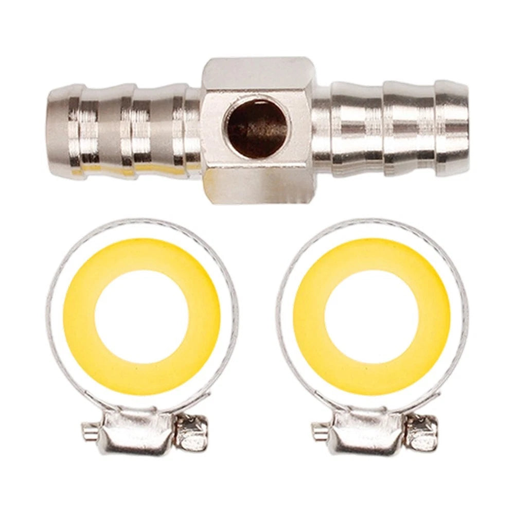 Fuel Line Sensor Connector T-Fitting 3/8 for Automotive Use