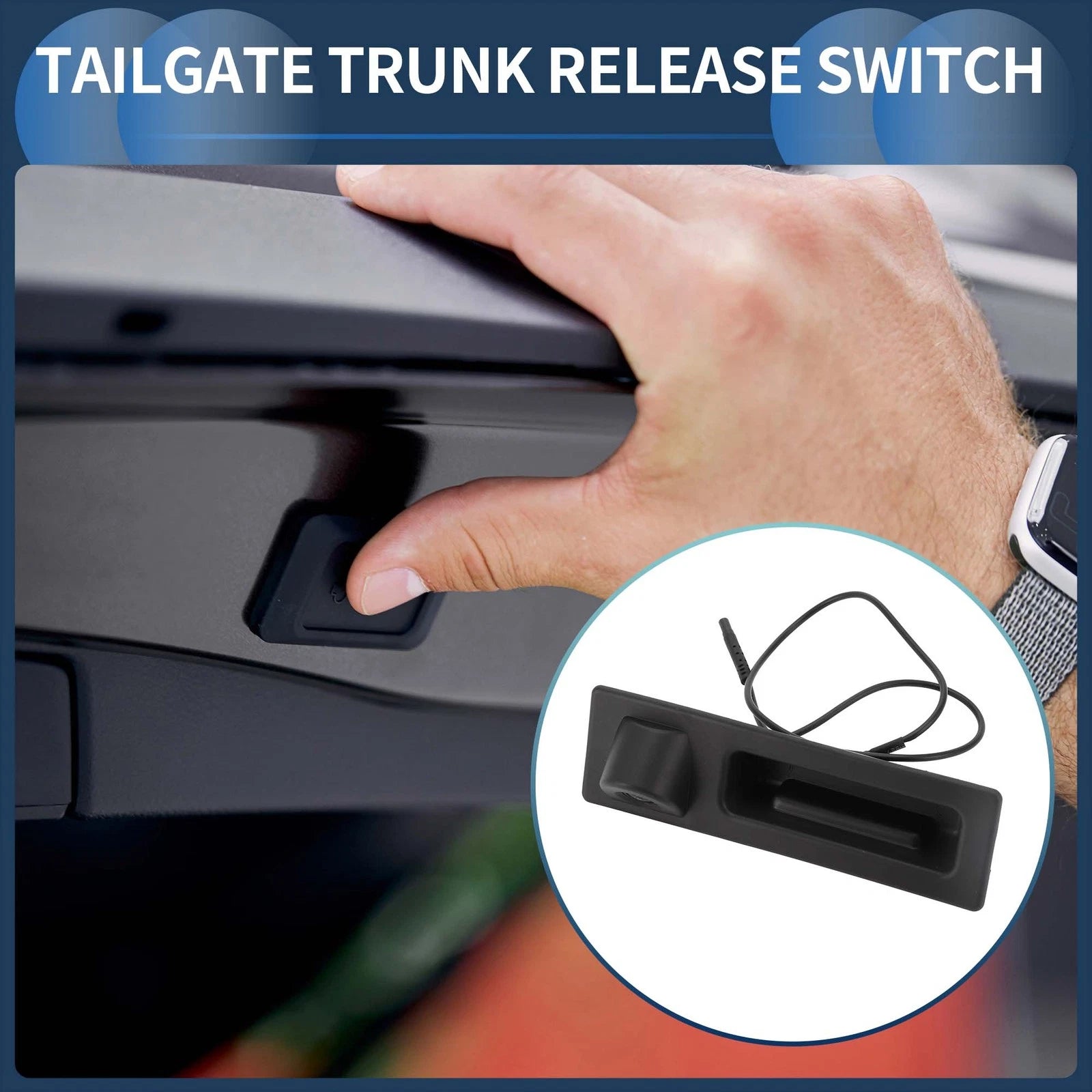 Tailgate Trunk Release Switch Replacement for BMW 3 5 X3 Series (2011–2015)
