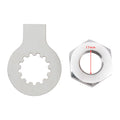 Front Sprocket Nut Lock Washer Tab Kit for Yamaha R6 YZF 600 1000 TDM 850 (1999–2023)
