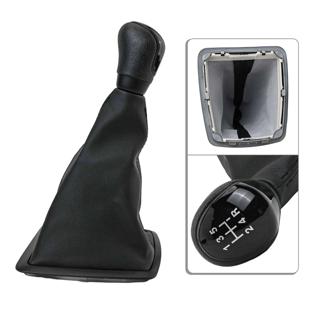 Leather Covered 5 Speed Shift Knob for Ford