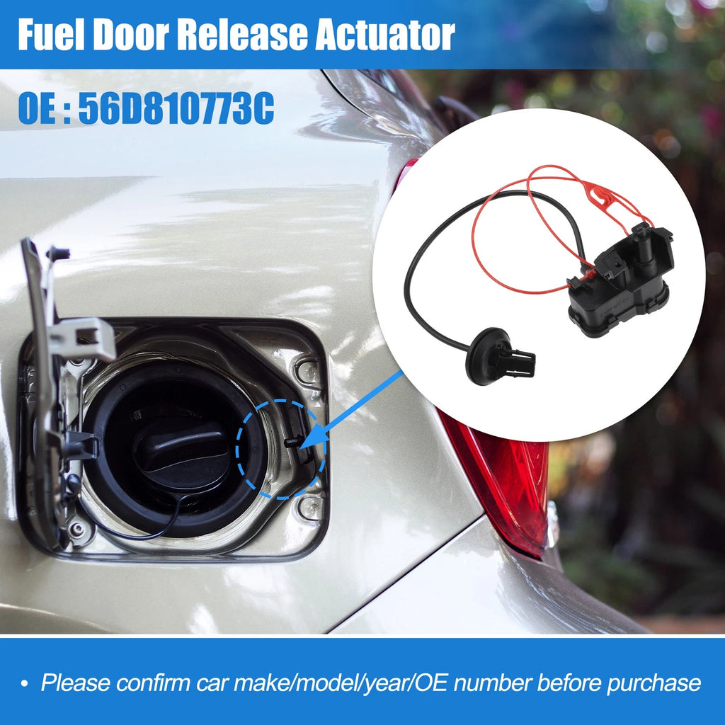 Fuel Door Lock Actuator with Cable for Volkswagen Passat (2012–2018)
