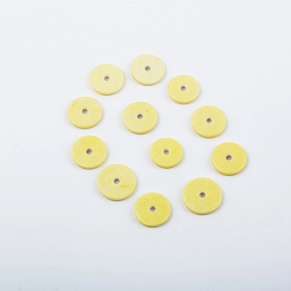 Flute Leather Pad Replacement for Musical Instruments (Various Sizes)