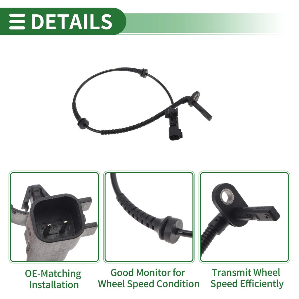 ABS Wheel Speed Sensor No.26202089 for Buick Cavalier (2017–2021) Rear Left