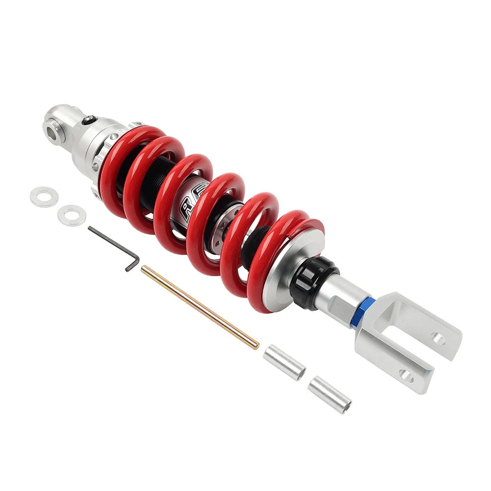 Red 12MM 345MM Rear Shock Absorber for Honda NX650 Dominator (1988–1994)