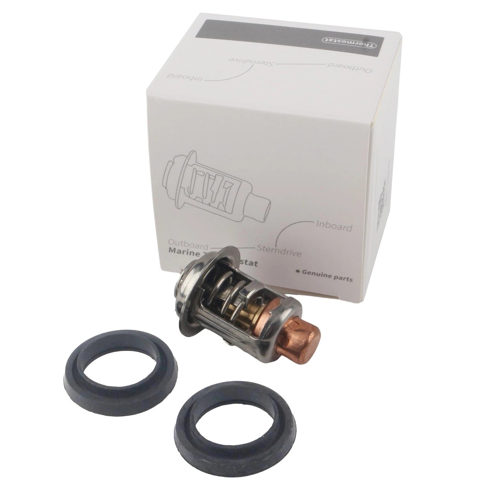Outboard Thermostat for Mercury 75 90 115 HP 3 Cyl DFI 1.5L (1996–2006)