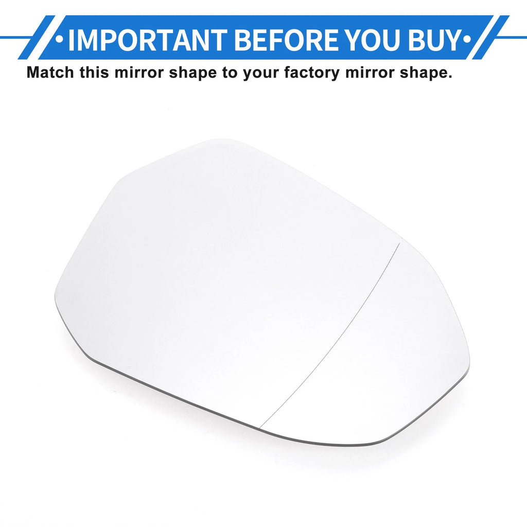 Heated Mirror Glass Right Driver Side Replacement for BMW S5 (2023–2023)