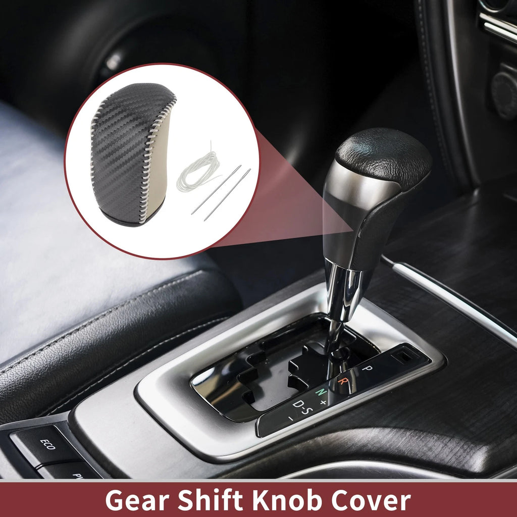 Gear Shift Knob Cover Replacement for Dodge Journey (2011–2020) Faux Leather