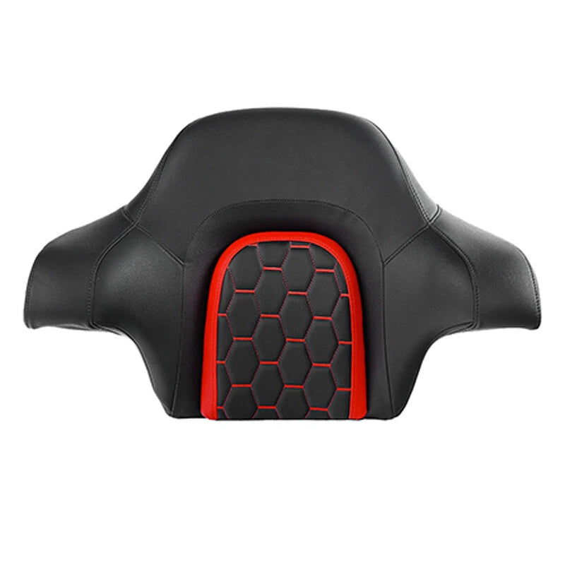 Chopped Trunk Backrest Pad for Harley Touring Street Road Glide (2014–2024)
