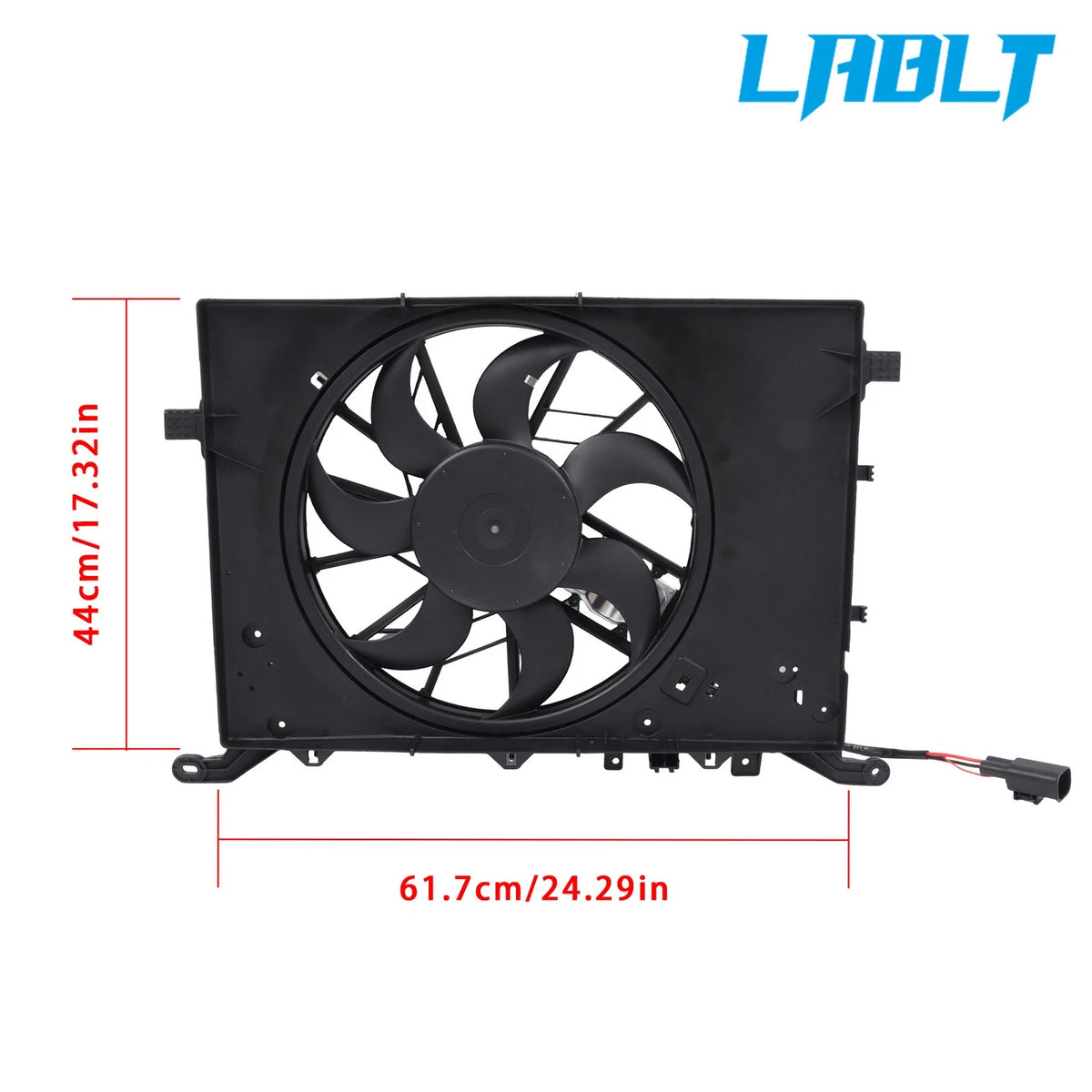 Cooling Fans Assembly for Volvo XC70 V70 S80 S60 (2004–2009) 306805128