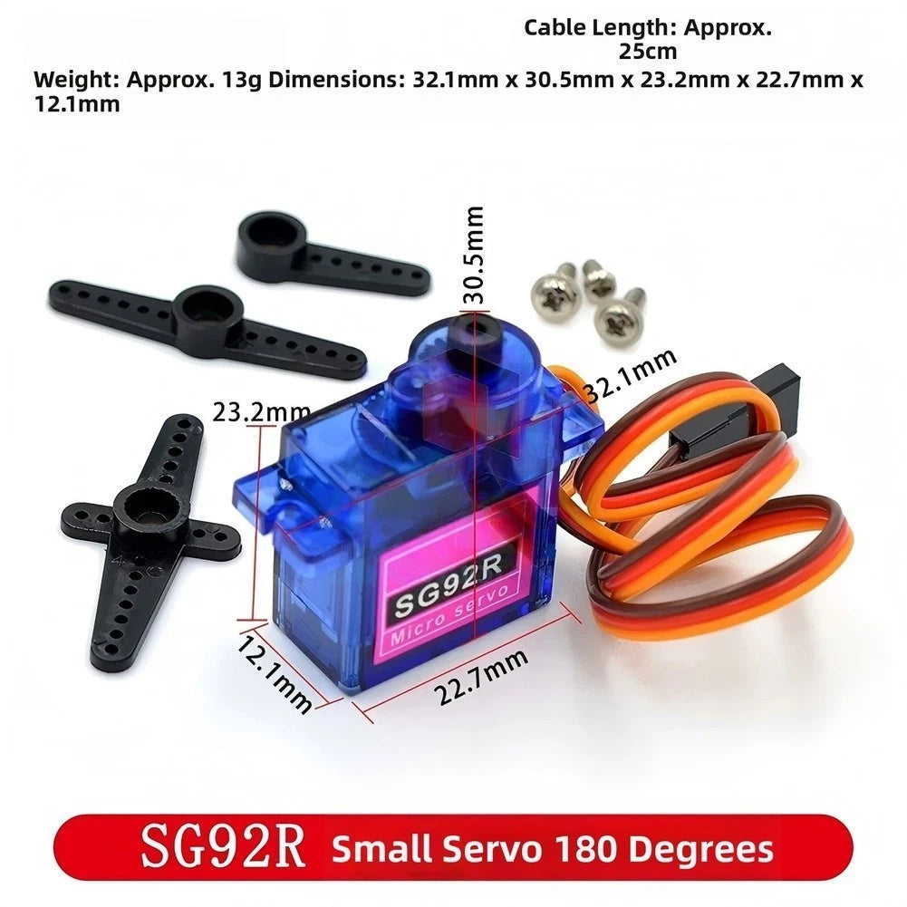 SG92R Control Actuator for RC Aircraft