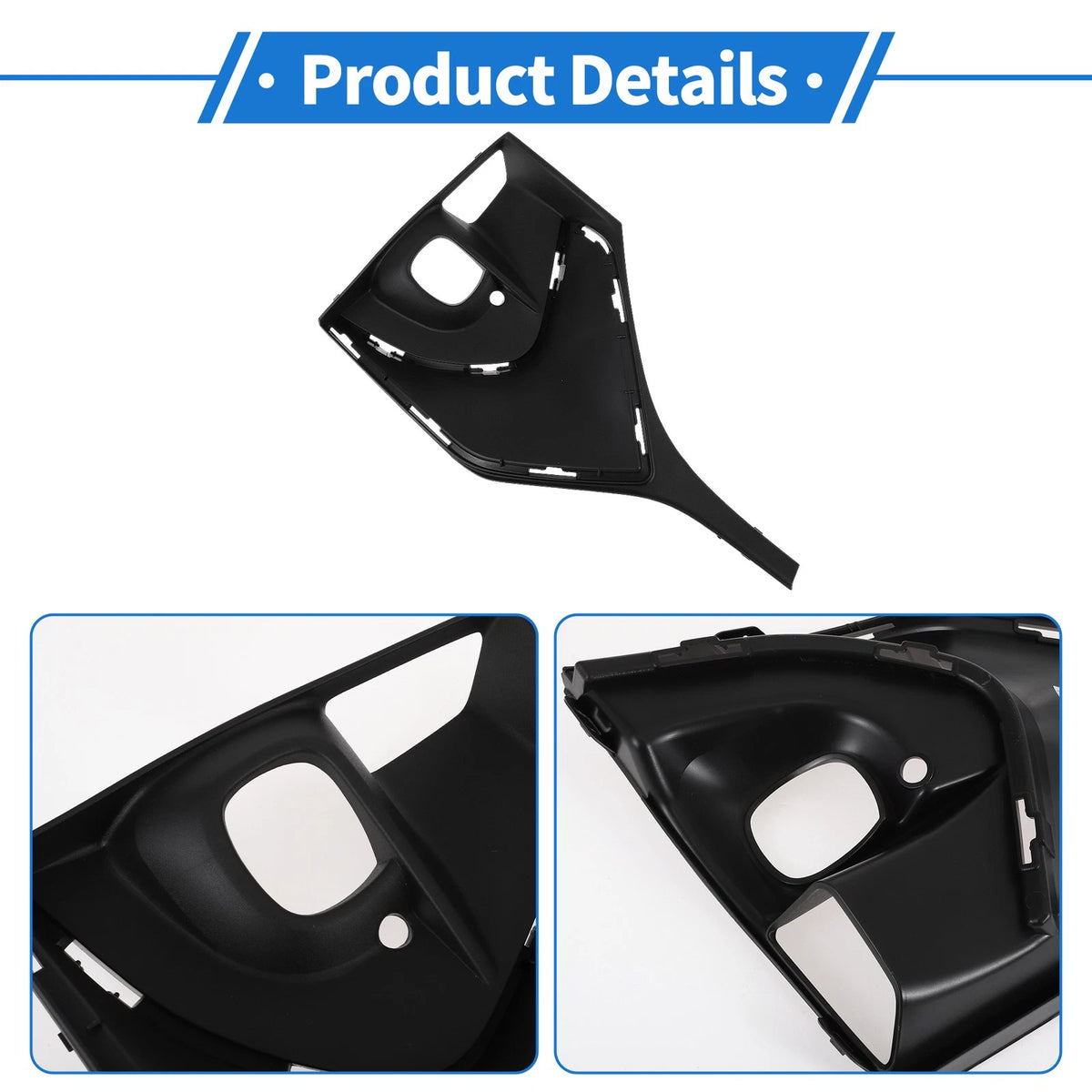 Fog Light Grill for Buick Encore GX (2020–2023) No. 42740453 Black