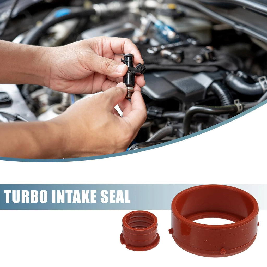 Turbo Intake Seal Rubber Replacement Pair for Mercedes-Benz R320 (2007–2008)