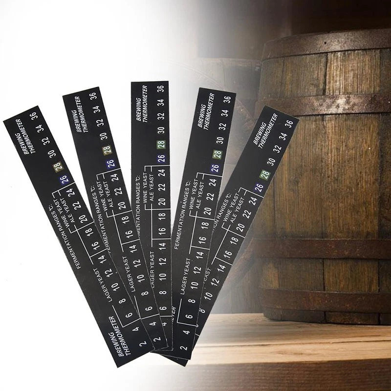 5pcs Set Digital LCD Thermometers for Fermentation Measures