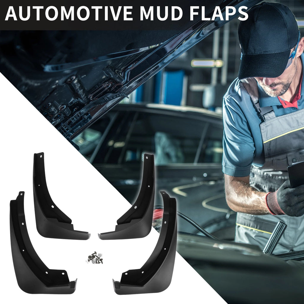 Mud Flap Splash Guard Set for Skoda Karoq (2017–2023)