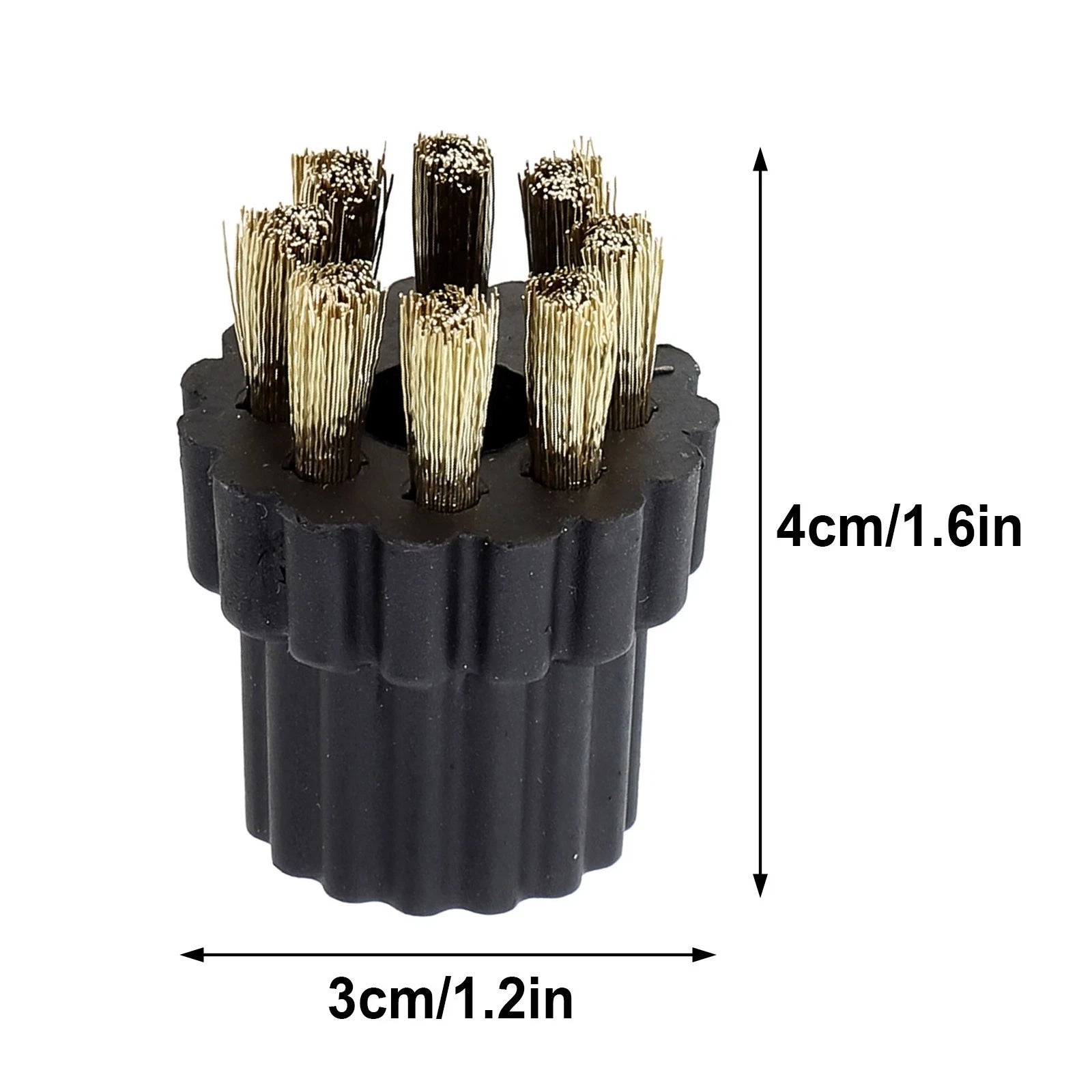 2 Pcs Brass Brush Head for Steam Mop-X5 (Fits )