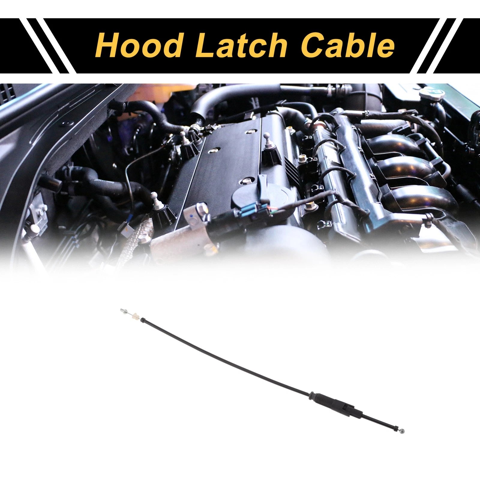 Hood Release Cable No.4E0823531A for Audi A8 S8 D3 (2003–2010)