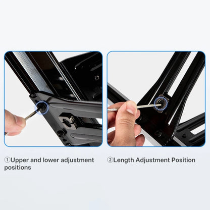 Flexible Bike Storage Solution for Adjustable Distance and Angle Settings