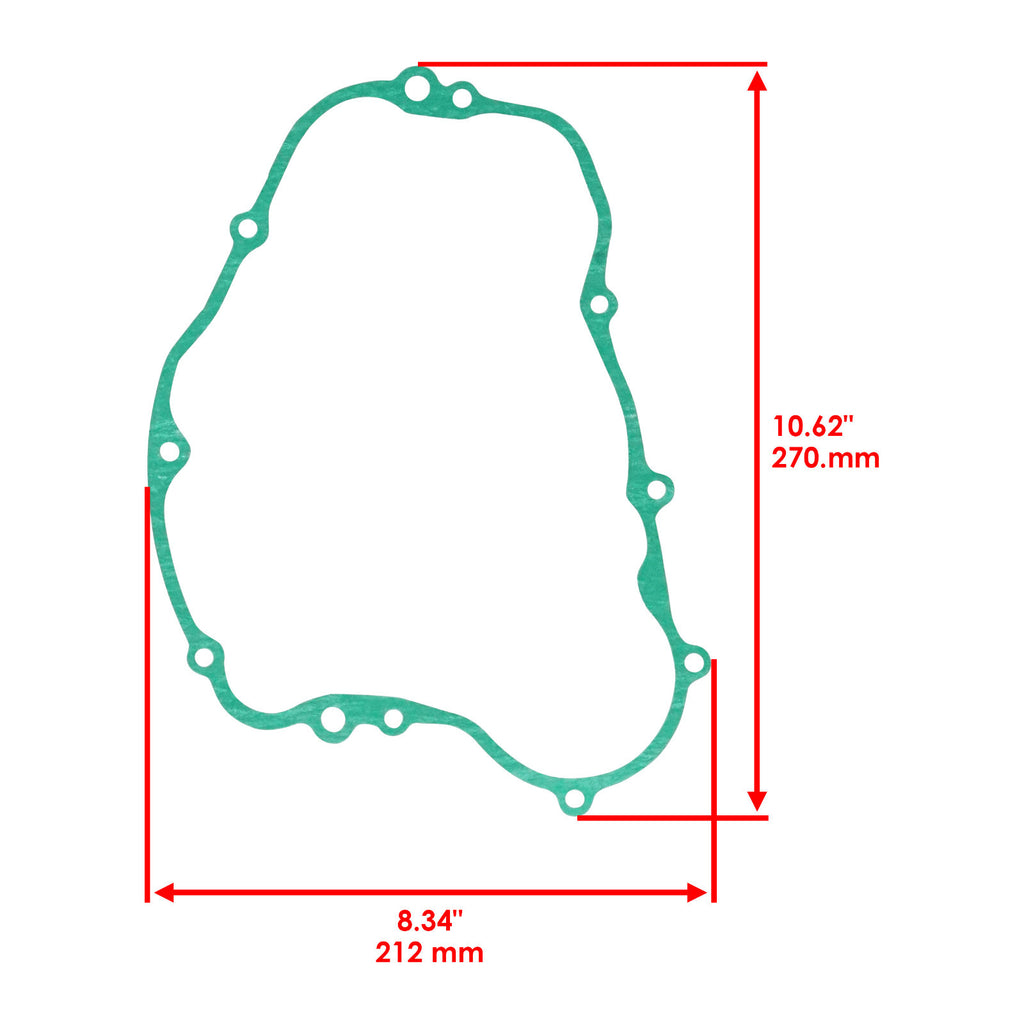 Clutch Cover Inner Gasket Replacement for Kawasaki (11009-1996) (2009–2016)