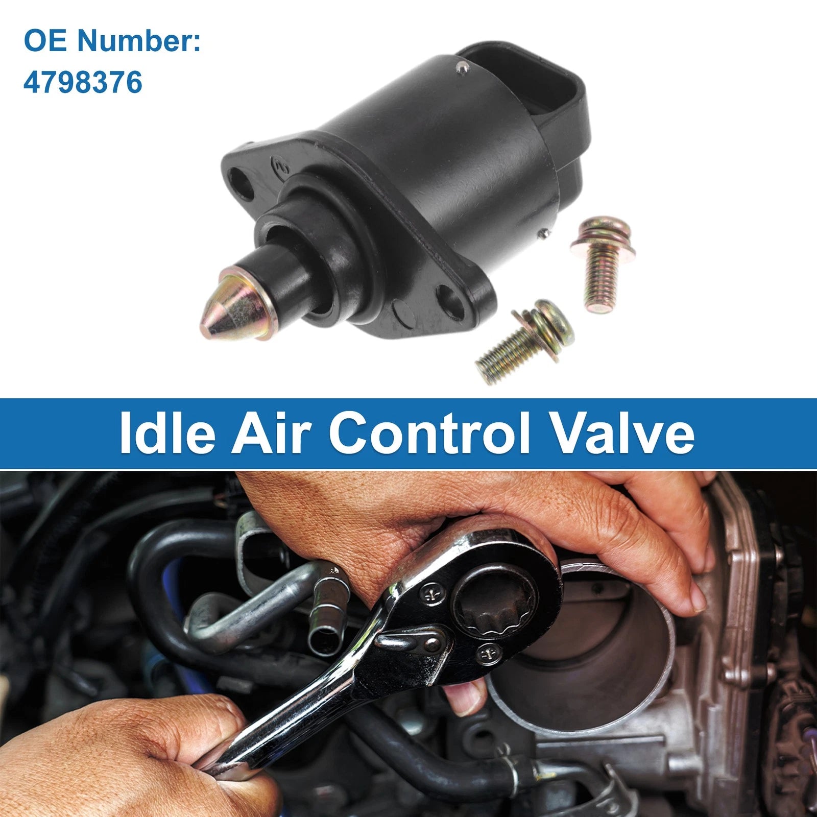 Idle Air Control Valve for Jeep Cherokee XJ (1991–1996) Replacement