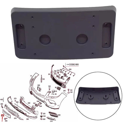 Front License Plate Bracket for Mercedes GLE GLS (2016–2023)