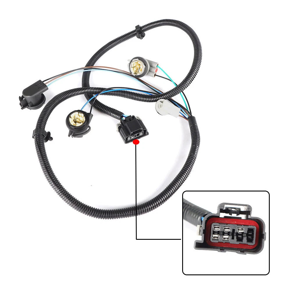 Tail Light Harness Pair for Chevy Silverado 1500 2500 HD 3500 (2003–2006)
