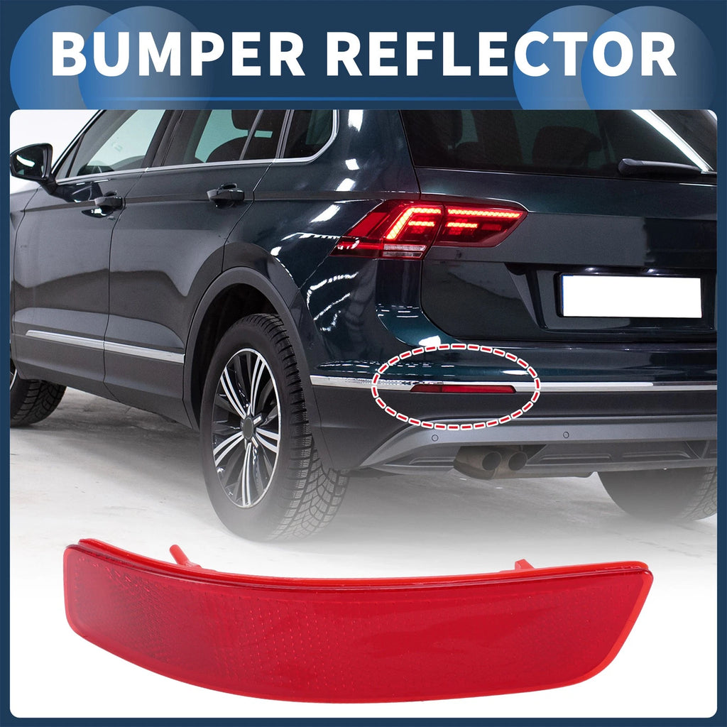 Bumper Reflector Replacement for Lexus ES300h (2013–2018) Rear Left Plastic
