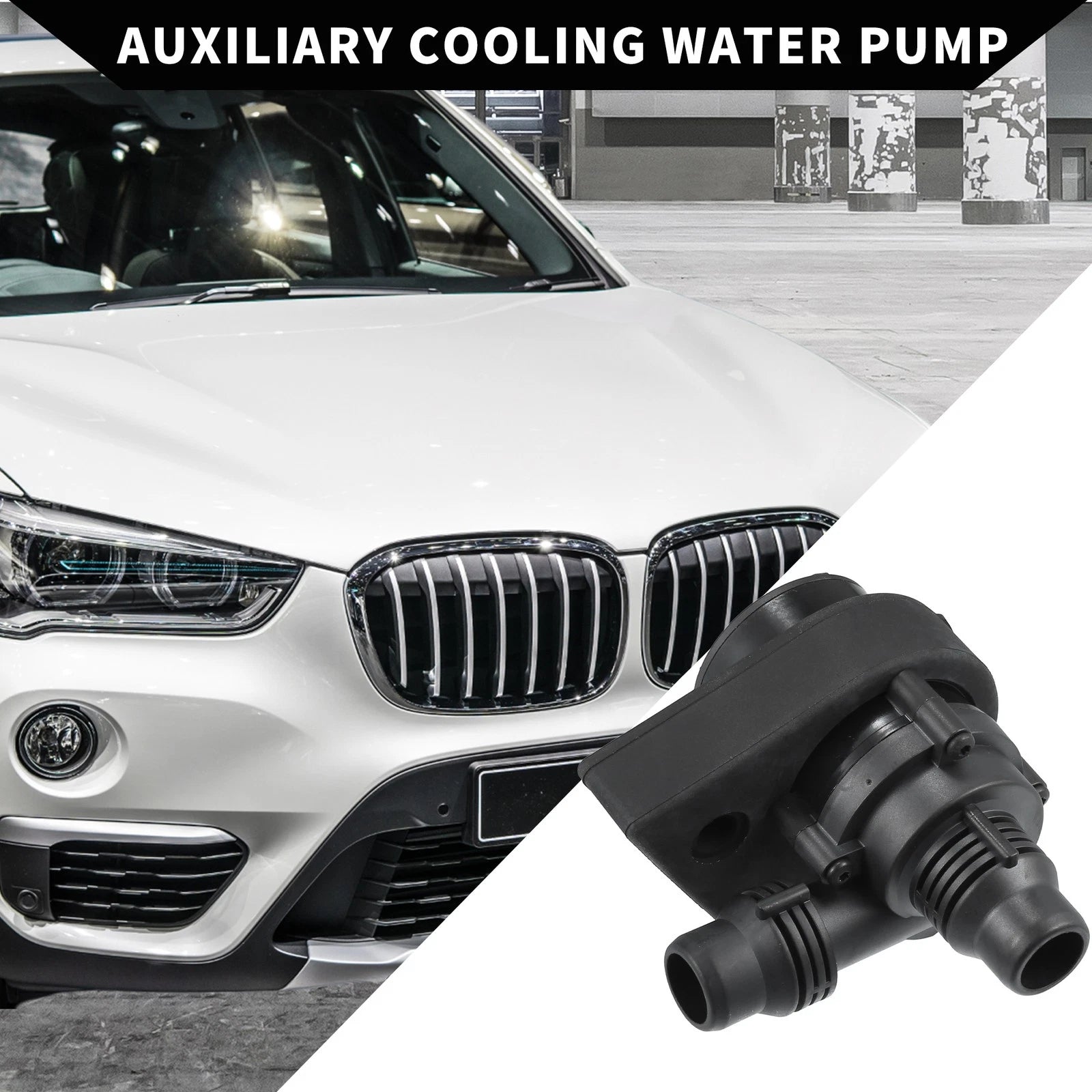 Auxiliary Water Pump Replacement for BMW 525i 530i 528i (2001–2010)