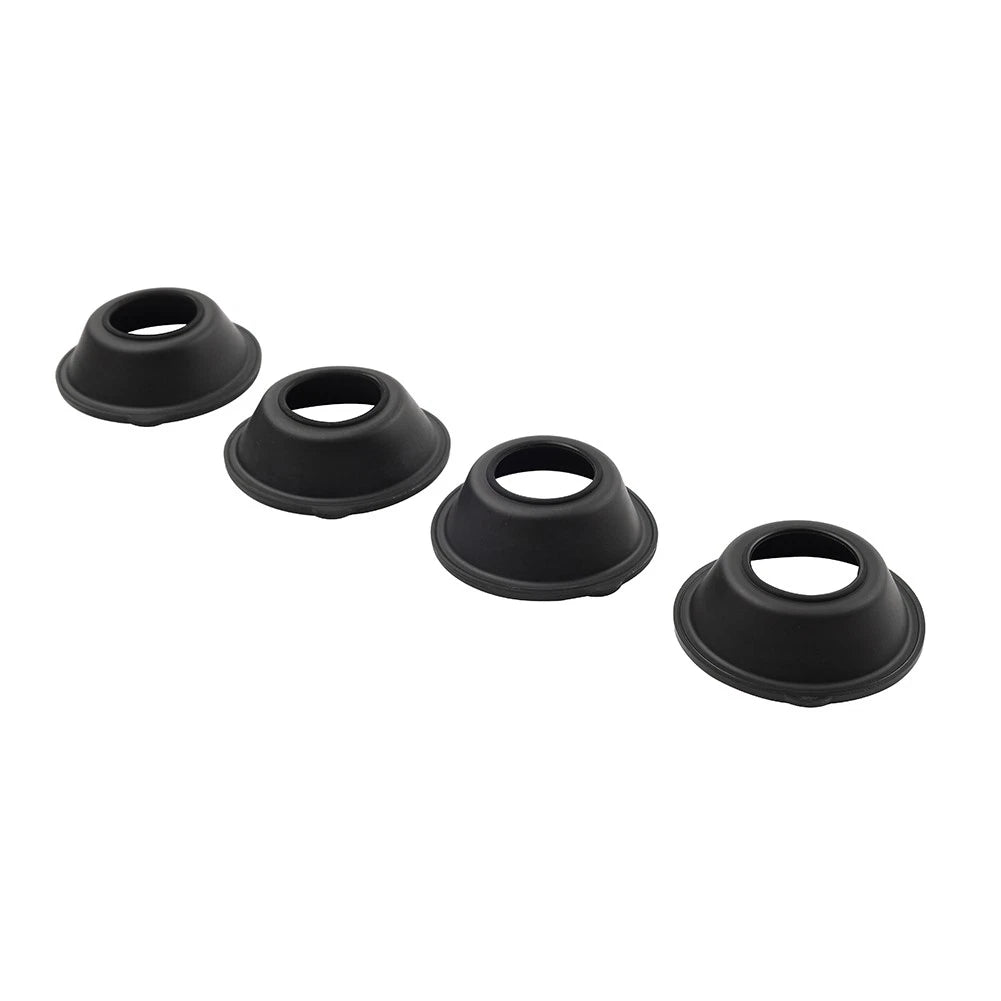 4Pcs Rubber Membrane Carburetor Plunger Vacuum Diaphragms For Suzuki GS200 GN200