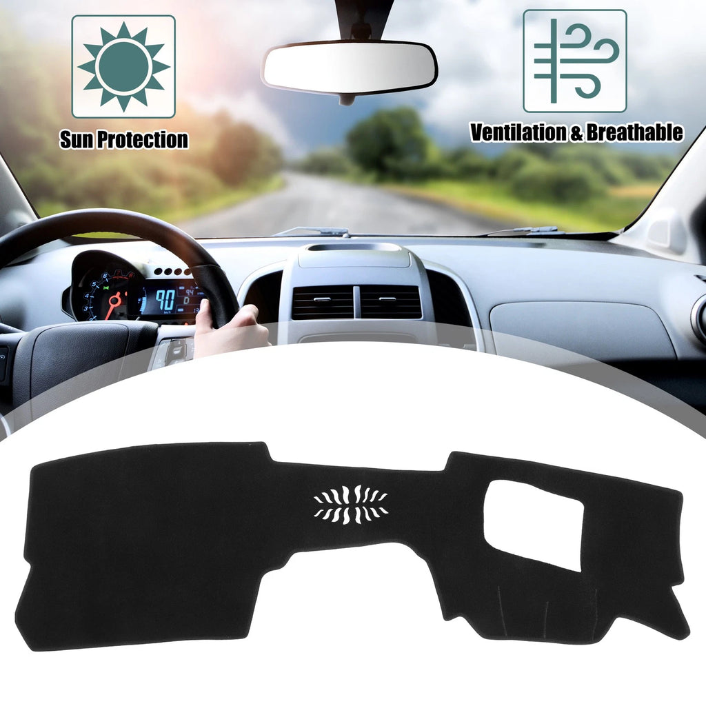 Dashboard Cover Black Polyester Mat Protector for Mazda CX-30 (2020–2023)