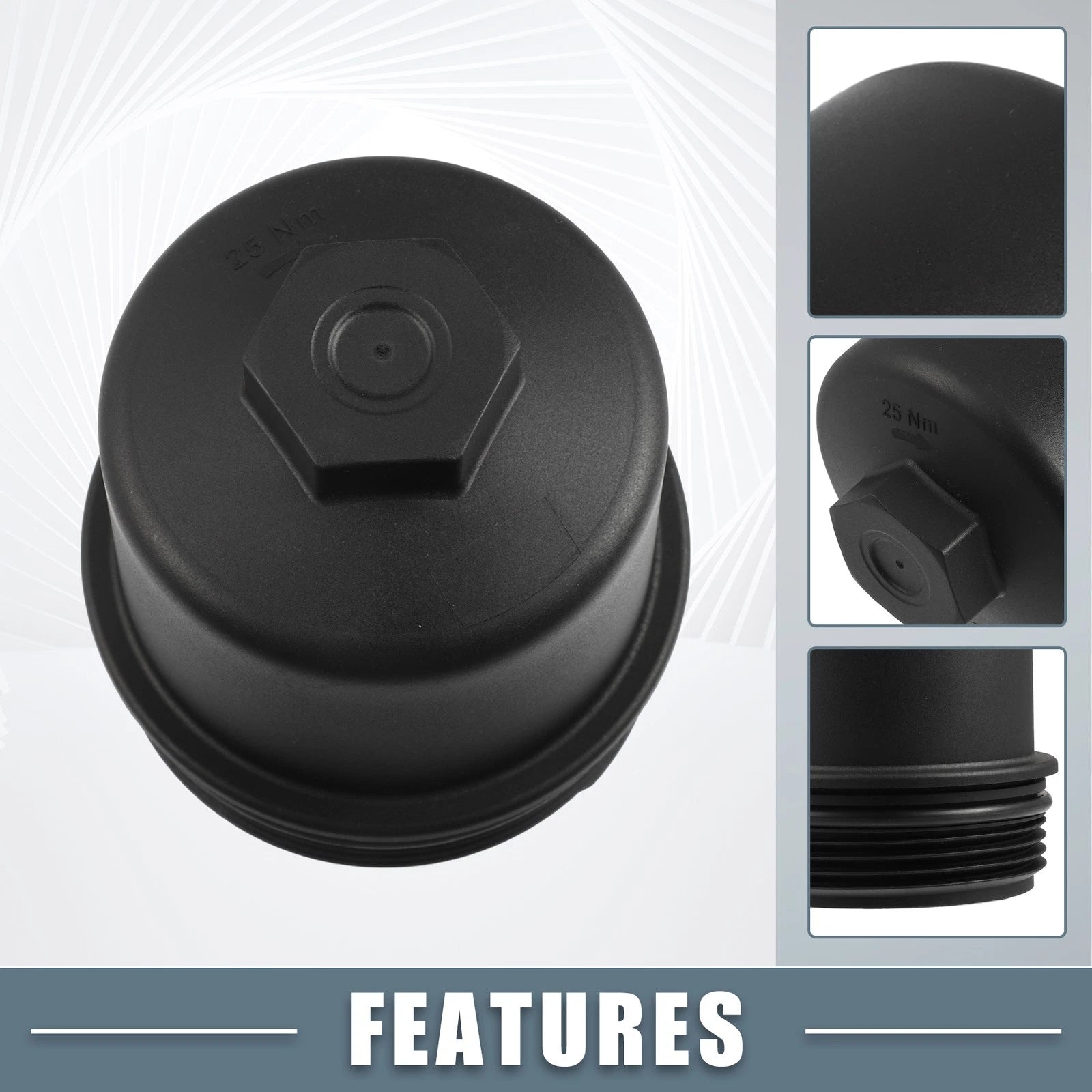 Engine Oil Filter Housing Cap Replacement for Mercedes-Benz CL550 E550 CLS550 (2011–2017)