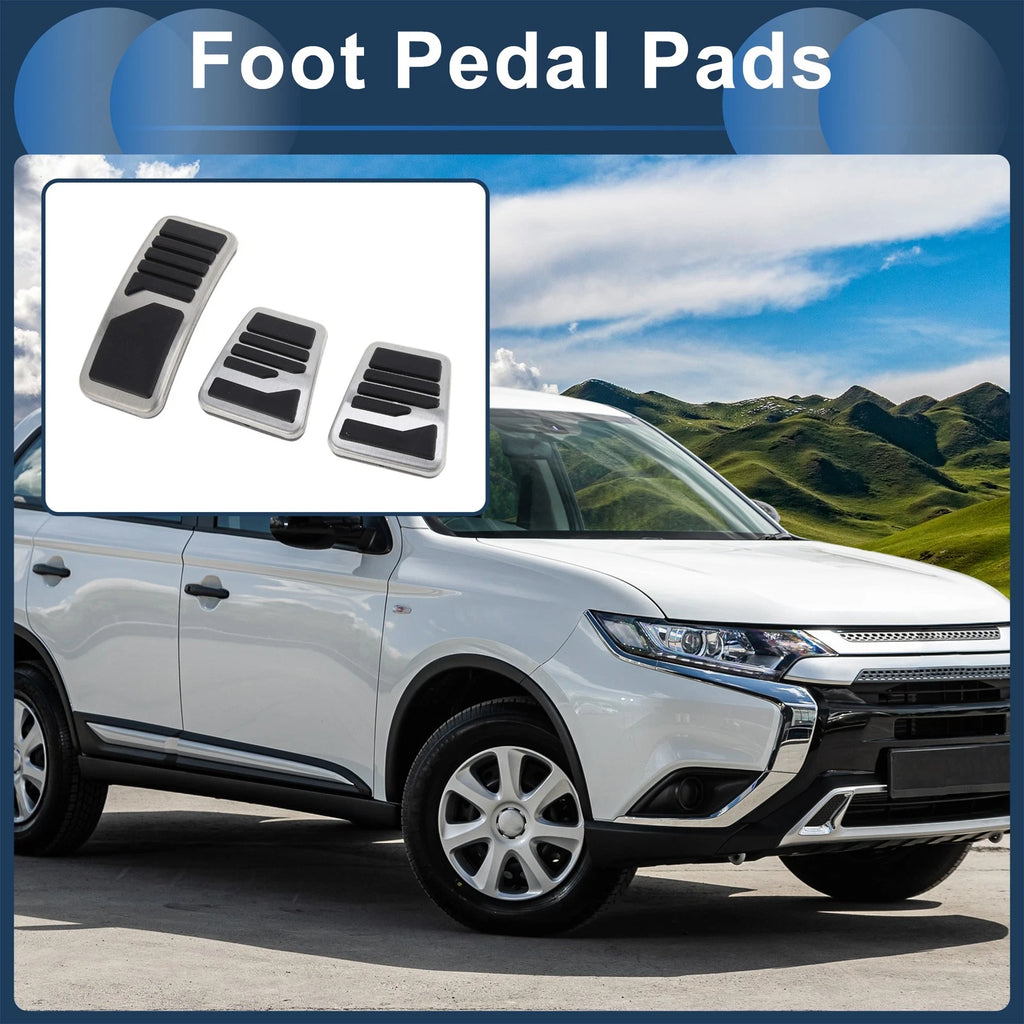 Set Manual Footrest Pedal Cover for Mitsubishi Outlander (2013–2020)