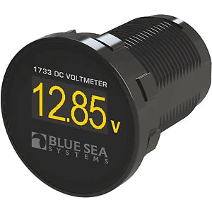 Blue Sea 1733 Mini OLED DC Voltmeter for Automotive