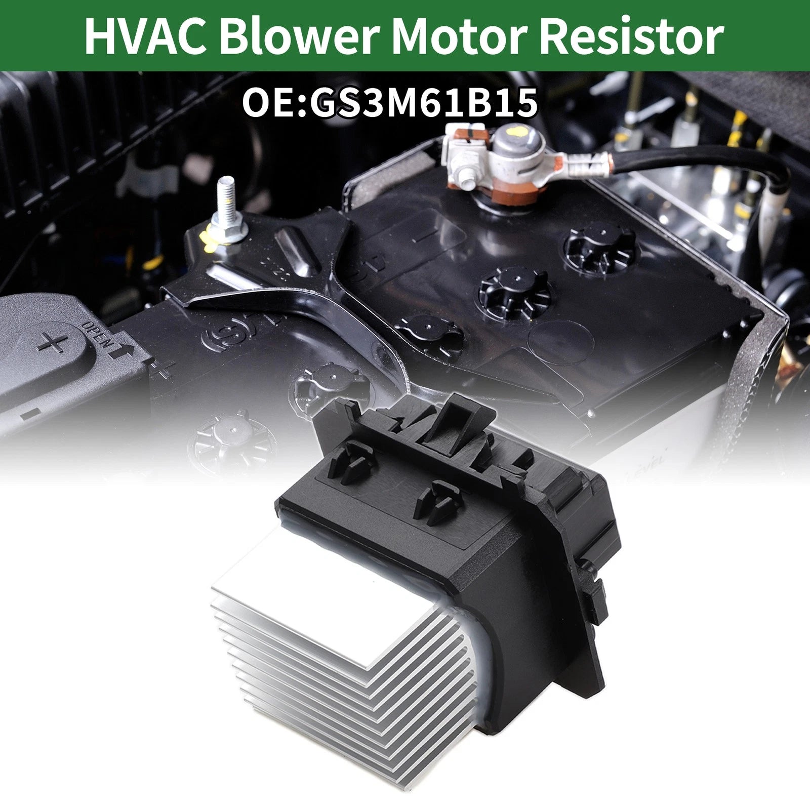 Blower Motor Resistor No.GS3M61B15 for Mazda 6 (2010–2013)