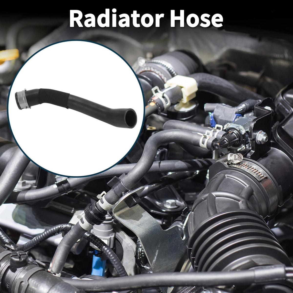 Radiator Hose No.9P1121623 for Porsche 718 Boxster (2017–2024)