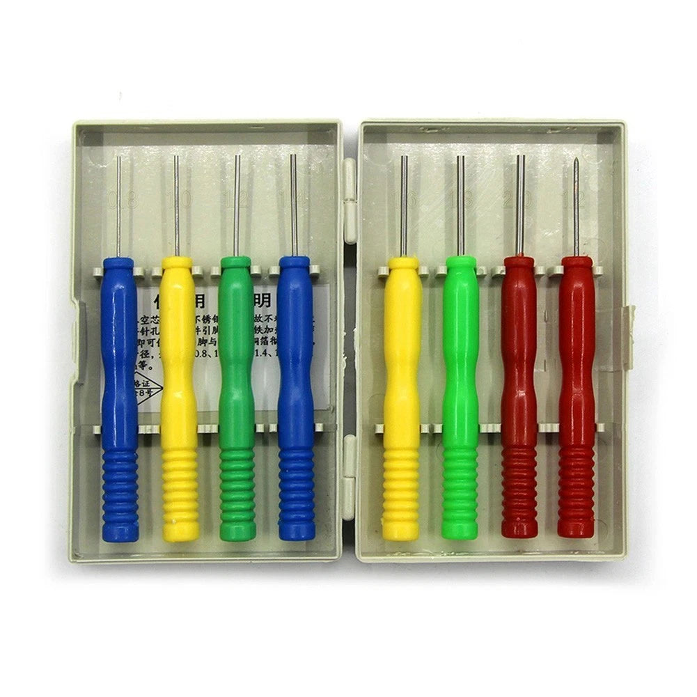 8PCS Hollow Needle Desoldering Tools for Electronic DIY Use